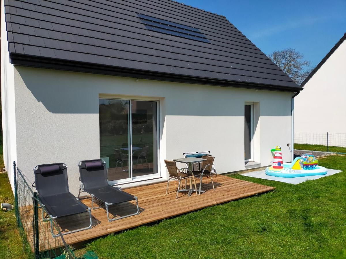 Maison Individuelle Neuve Plein Pied Avec Terrasse Et Jardin Clos 10Minutes A Pied De La Plage Villa Quiberville Luaran gambar